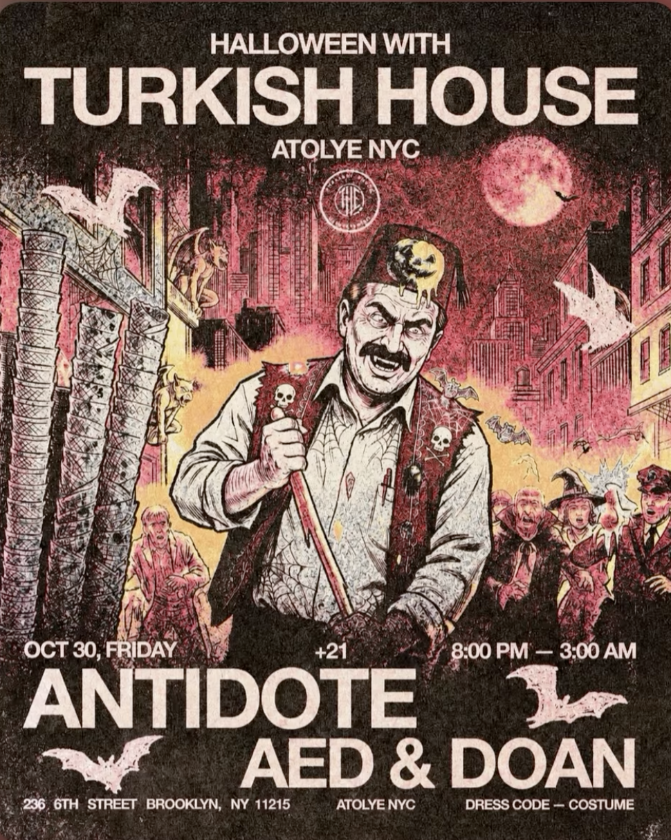 TURKISH HOUSE HALLOWEEN PARTY